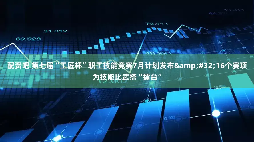配资吧 第七届“工匠杯”职工技能竞赛7月计划发布&#32;16个赛项为技能比武搭“擂台”