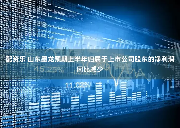 配资乐 山东墨龙预期上半年归属于上市公司股东的净利润同比减少